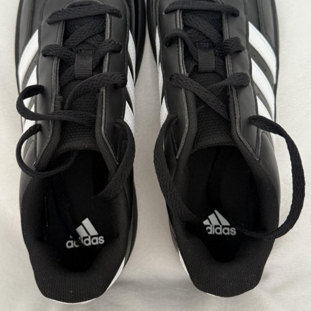 Adidas Breaknet 2.0 K Kids Sneakers Black White 5.5 US New NWOB - Picture 3 of 7
